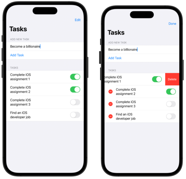 To-Do List Core Data